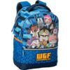 Zaino scuola organizzato lyon gamer blu - wgf-FRANCO COSIMO PANINI