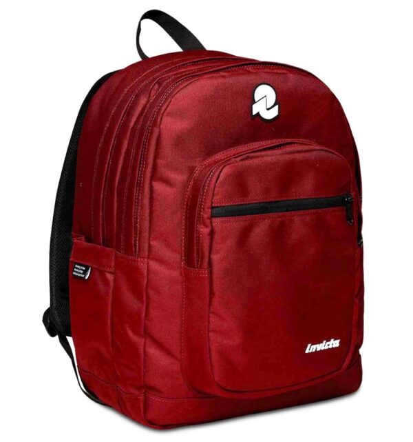 Zaino jelek plain invicta bordeaux grs-INVICTA