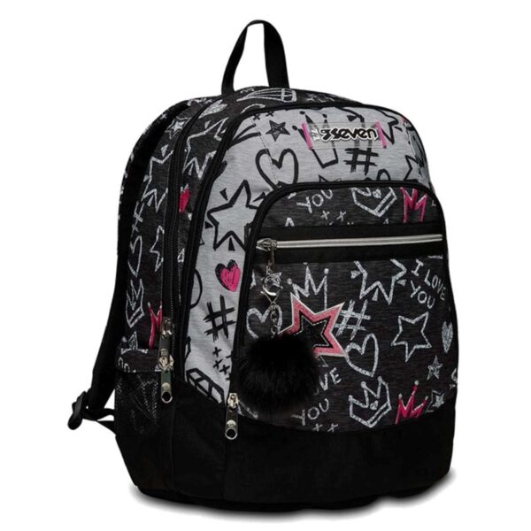 Zaino advanced zipper glamy-SEVEN
