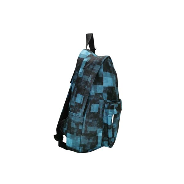 Mini zaino americano allover azzurro-COMIX