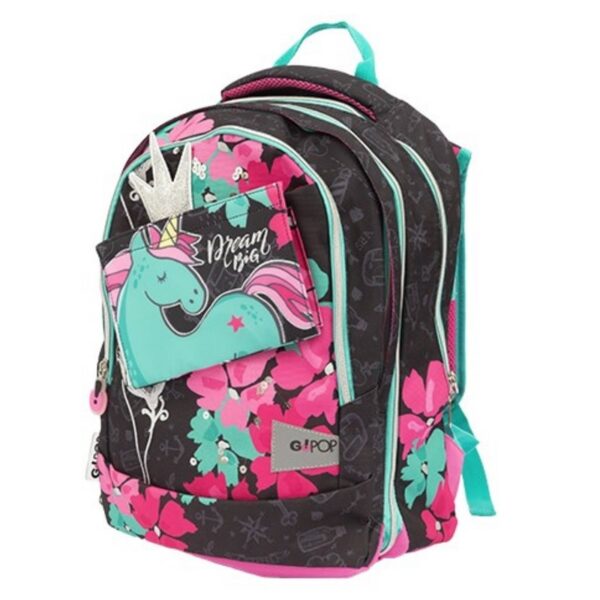 Zaino gopop round estensibile flamingo-GOPOP