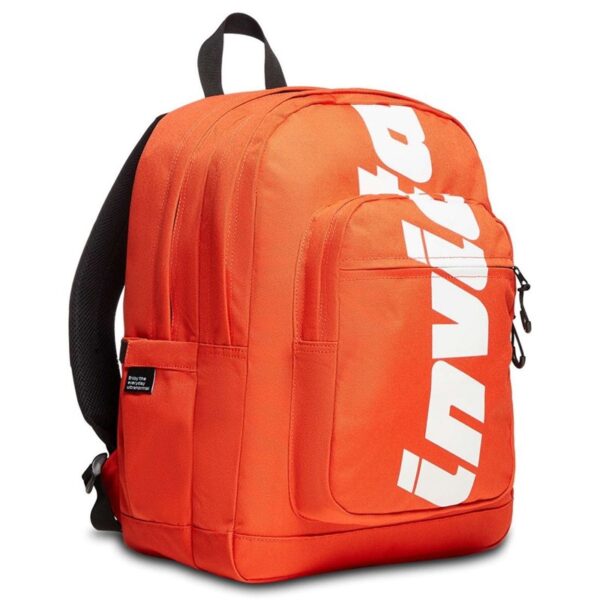 Zaino jelek logo - arancione-INVICTA