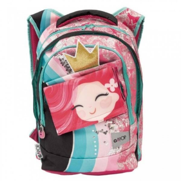 Zaino gopop estensibile round girl pricipessa-GOPOP