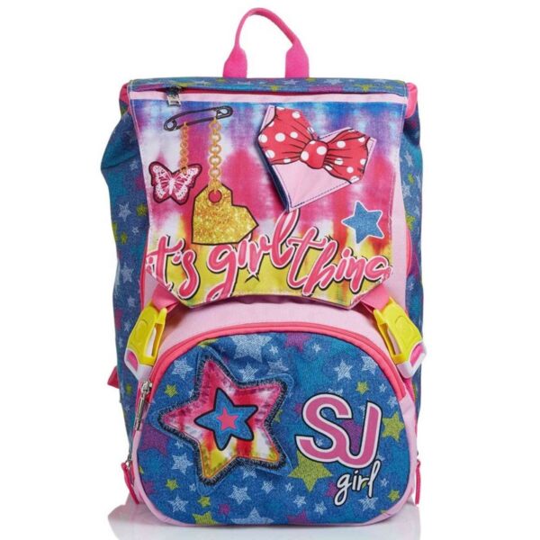 Zaino sdoppiabile big sj gang girl con astuccio-SEVEN