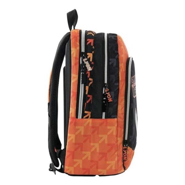 Zaino scuola organizzato lyon gamer arancione - wgf-FRANCO COSIMO PANINI