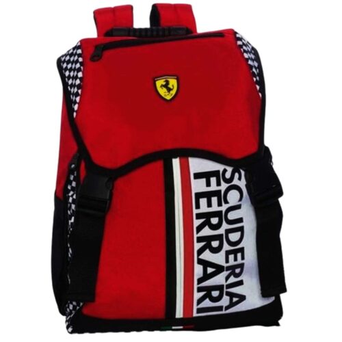 Zaino estensibile scuderia ferrari kids-FRANCO COSIMO PANINI