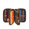 Astuccio corredo 3 zip lyon gamer blu/arancione-FRANCO COSIMO PANINI