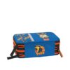 Astuccio corredo 3 zip lyon gamer blu/arancione-FRANCO COSIMO PANINI