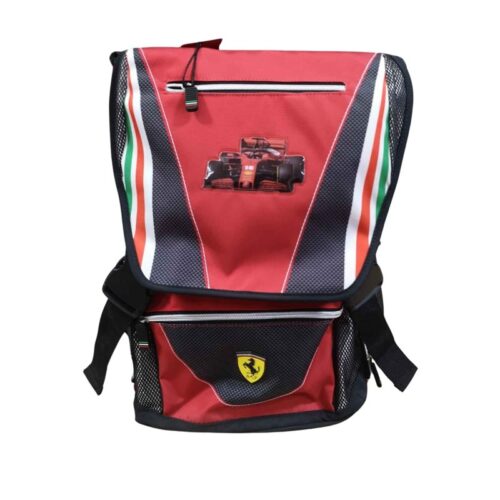 Zaino estensibile ferrari kids rosso-FRANCO COSIMO PANINI