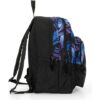 Zaino organizzato tween nero/blu-COMIX