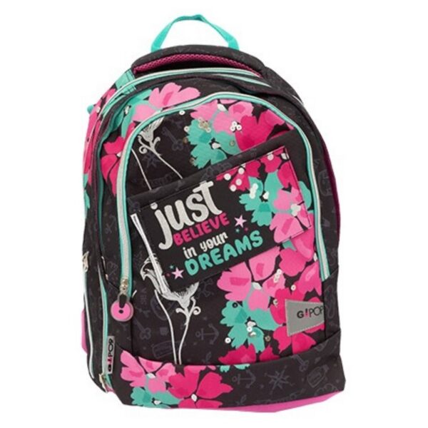 Zaino gopop round estensibile flamingo-GOPOP