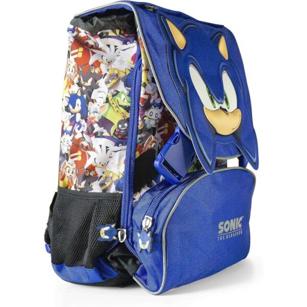 Zaino scuola estensibile sonic-SONIC