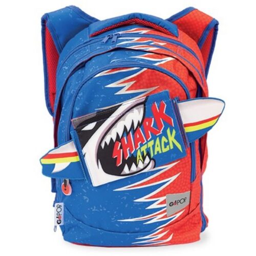 Zaino gopop estensibile round shark attack-GOPOP