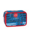 Astuccio corredo 3 zip super mario azzurro-rosso-FRANCO COSIMO PANINI