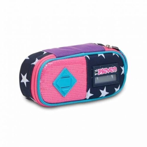 Astuccio round pluspinking blue-SEVEN
