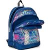 Zaino organizzato flash blu-COMIX