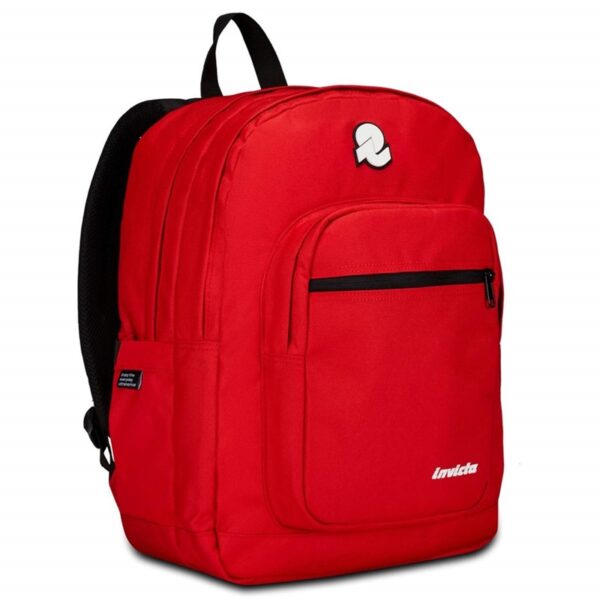 Zaino jelek plain rosso-INVICTA