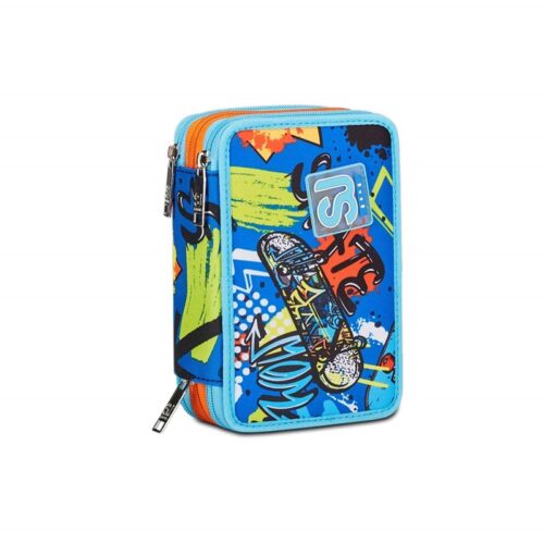 Astuccio 3 zip sj gang trickyled boy-SJ GANG