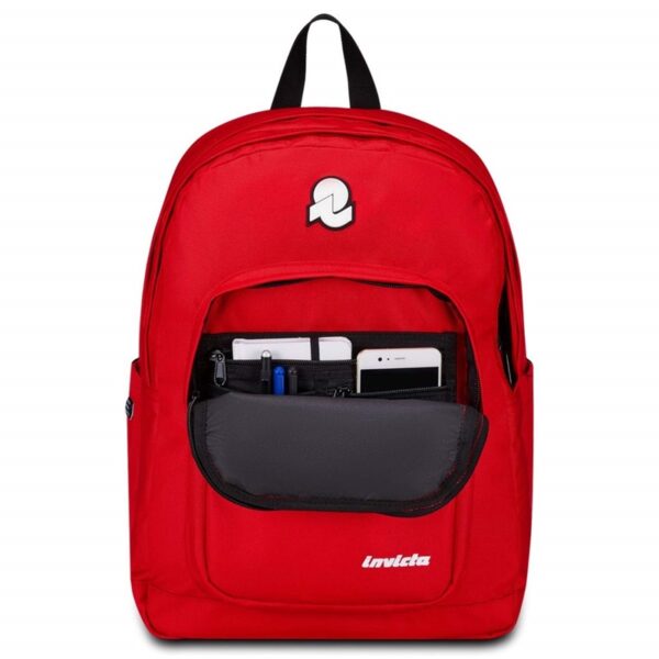 Zaino jelek plain rosso-INVICTA