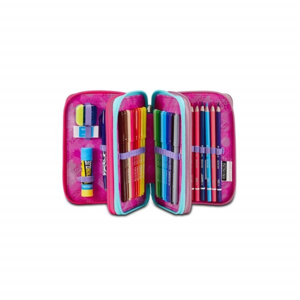 Astuccio 3 zip mark on girl-SEVEN