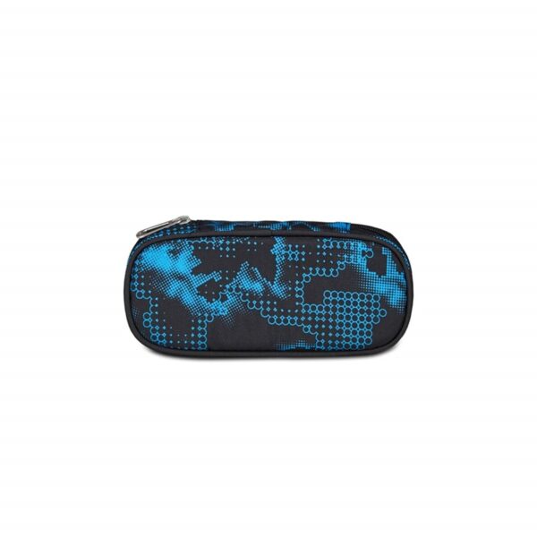Pencil bag round plus grs pixelsphere-SEVEN