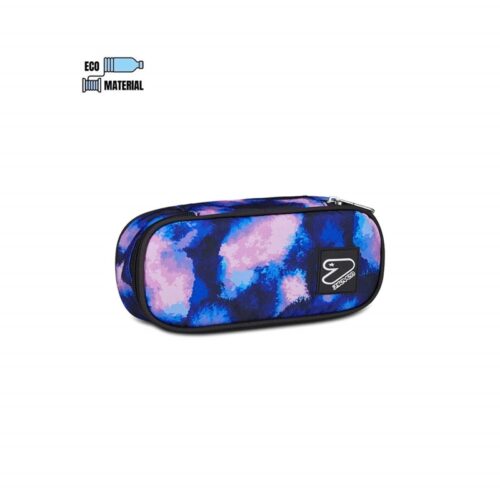 Pencil bag round plus grs blue galaxy-SEVEN