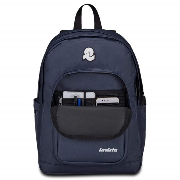 Zaino jelek plain blu scuro-INVICTA