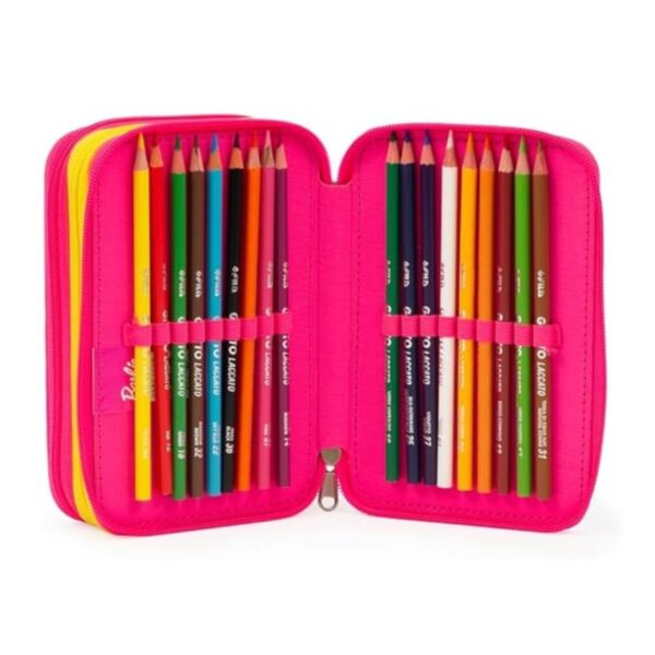 Astuccio 3 zip barbie-GIOCHI PREZIOSI
