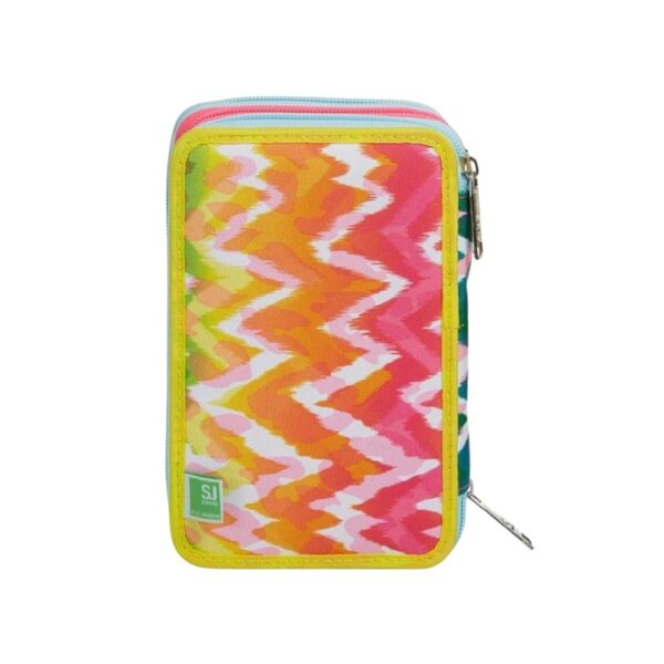 Astuccio 3 zip sj gang facce da sj girl-SJ GANG