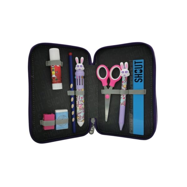 Astuccio 3 zip bunny-SHOUT