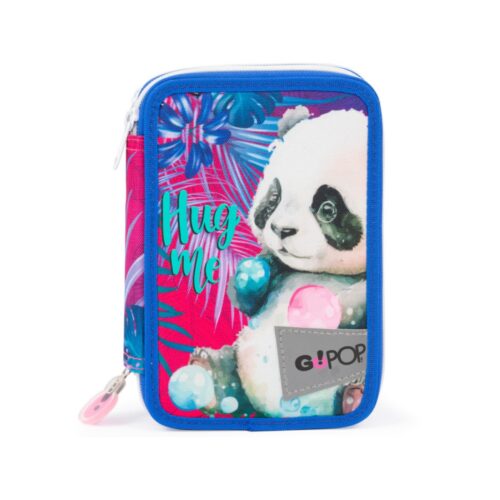 Astuccio 3 zip jungle-GOPOP