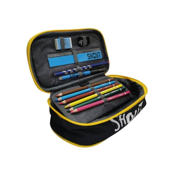 Astuccio ovale 1 zip x-man-SHOUT