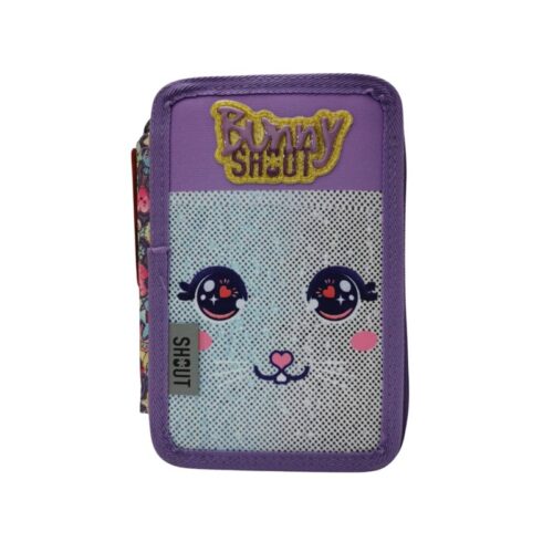 Astuccio 3 zip bunny-SHOUT