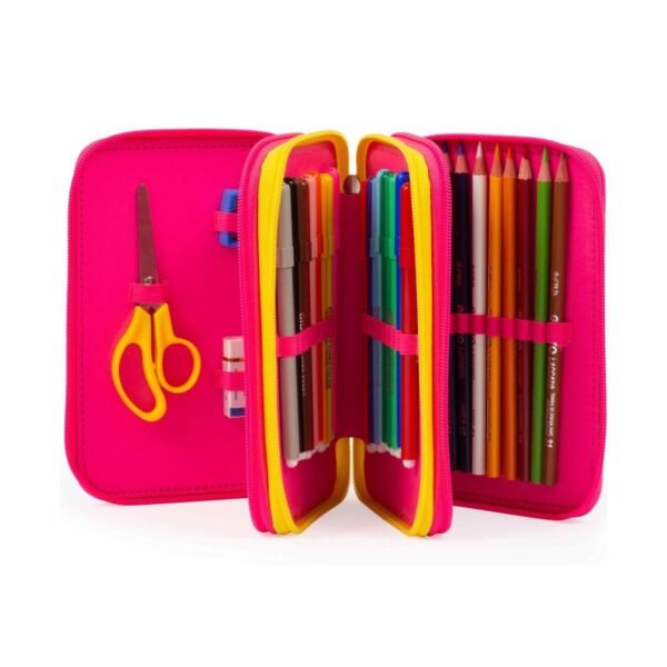 Astuccio 3 zip barbie-GIOCHI PREZIOSI