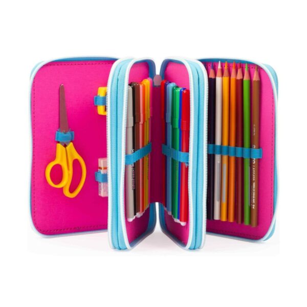 Astuccio 3 zip unicorn-GOPOP