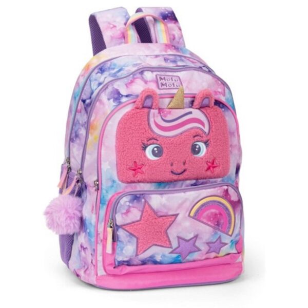 Zaino organizzato mofumofu unicorno lilla-FRANCO COSIMO PANINI