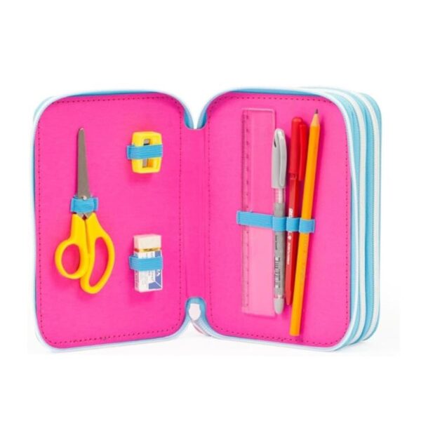 Astuccio 3 zip unicorn-GOPOP