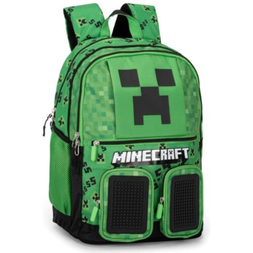 Zaino organizzato pixel minecraft-FRANCO COSIMO PANINI