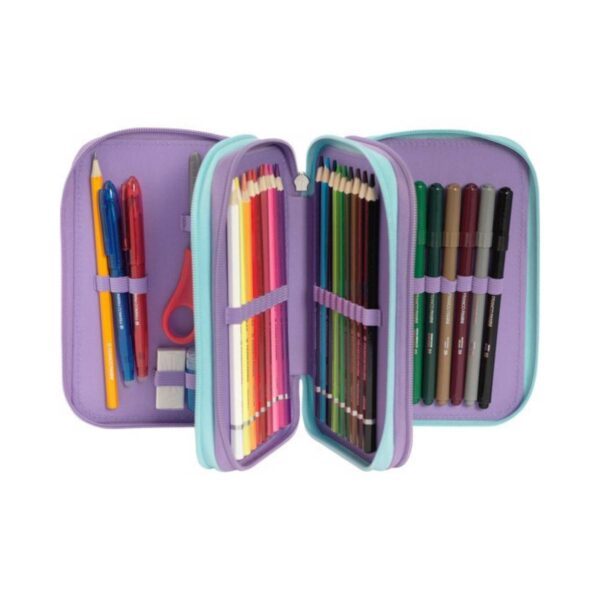 Astuccio 3 zip unicorn mofumofu-FRANCO COSIMO PANINI
