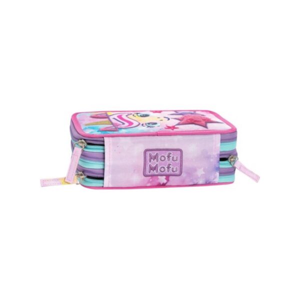 Astuccio 3 zip unicorn mofumofu-FRANCO COSIMO PANINI