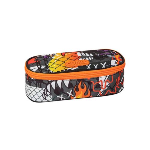 Astuccio ovale organizzato comix bright zombie-COMIX