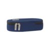Astuccio ovale organizzato monocolore blu-COMIX