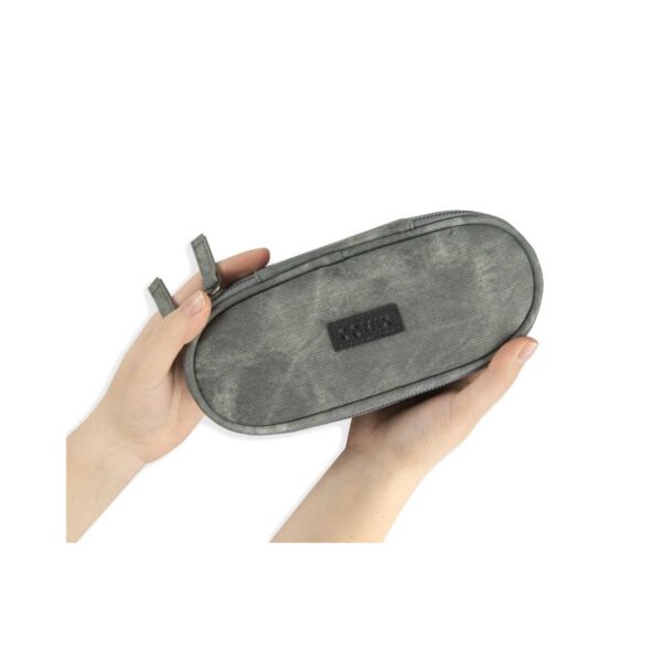 Astuccio ovale  special denim grigio-COMIX