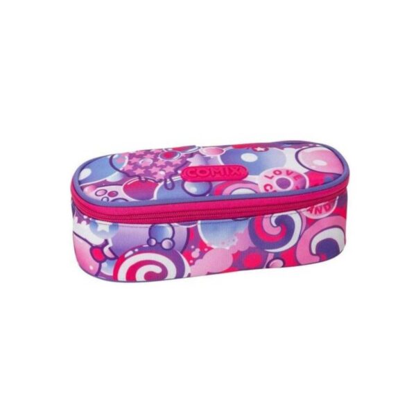 Astuccio ovale organizzato bright bubbles-COMIX