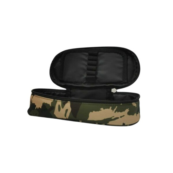 Astuccio ovale organizzato allover camo-COMIX