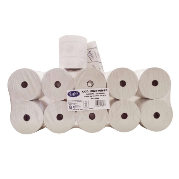 Rotolo cassa termica 80x80x12 gr 55 cf. 10 rt-BUFFETTI