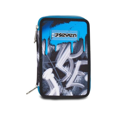 Astuccio 3 zip quick graffiti boy-SEVEN