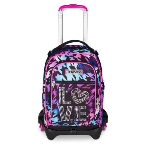 Trolley jack 3 ruote glow love girl-SEVEN