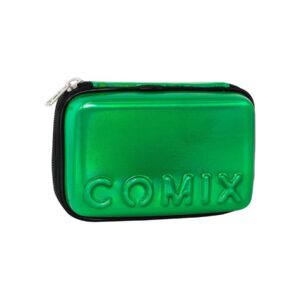 Astuccio corredo maxi zip classic verde-COMIX