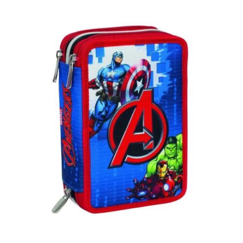 Astuccio 3 zip avengers earth's mightiest heroes-SEVEN